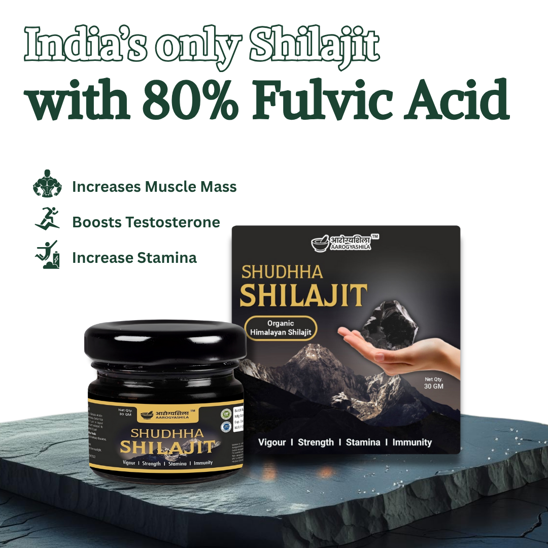 Aarogyashila Shilajit Fulvic Acid Contenrt