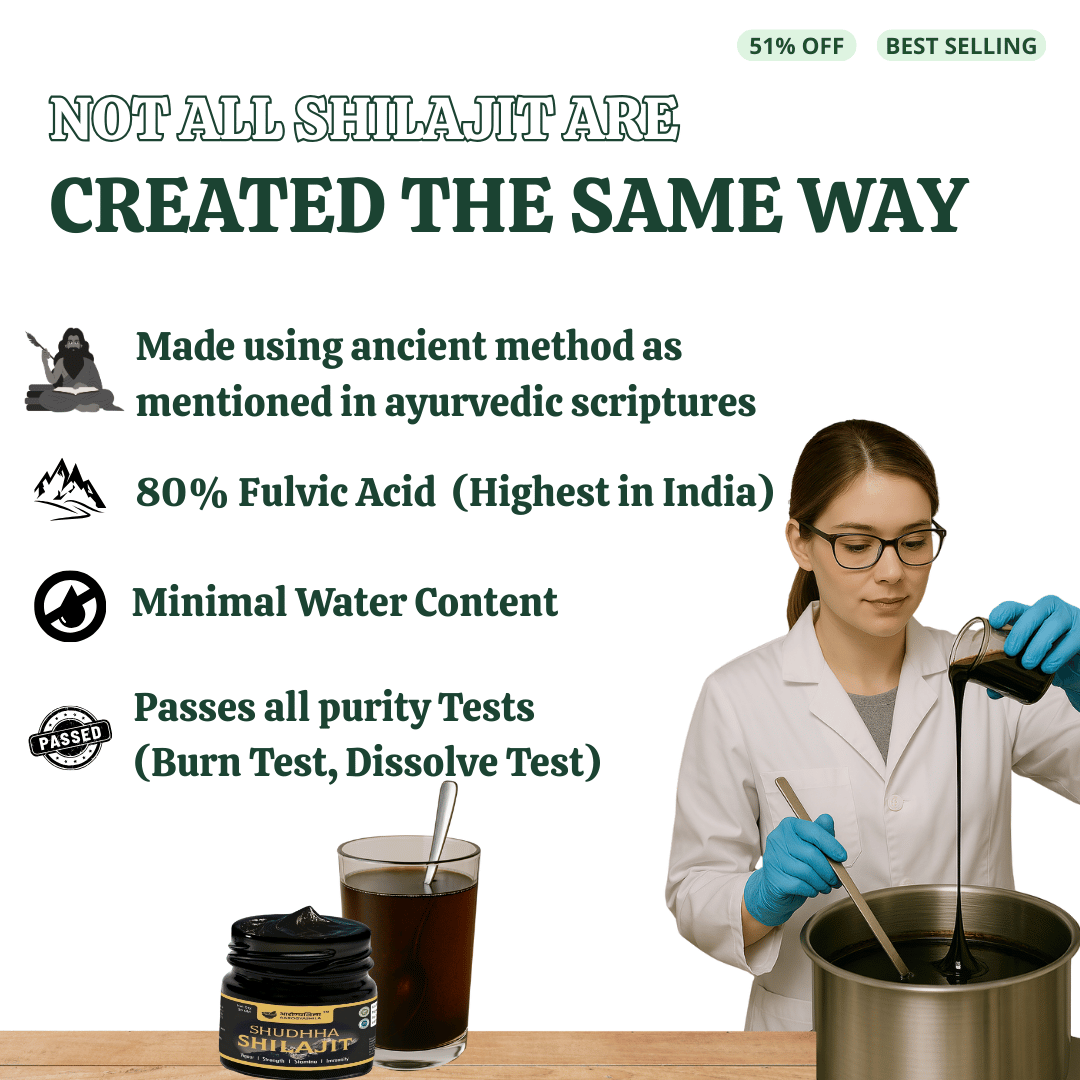 How Aarogyashila Shilajit is made