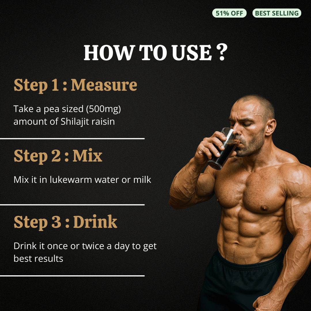 How to use Aarogyashila Shilajit