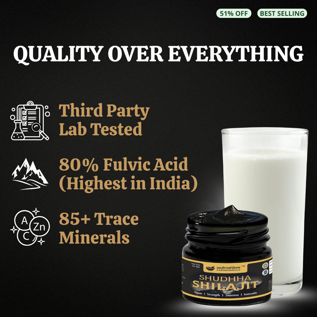 Qualities of Aarogyashila Shilajit_2